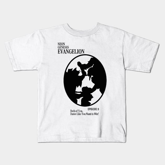 evangelion Kids T-Shirt by invaderceles